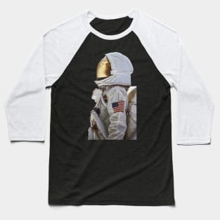 The real US-American Astronaut Photo Baseball T-Shirt